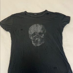 Brandy Melville Skull Tee